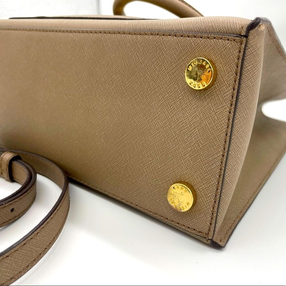 Michael Kors Camel Leather Purse 👜 - Picture 7 of 11